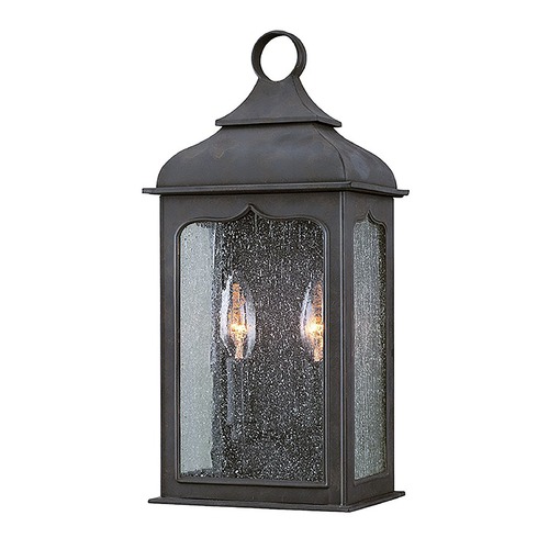 Henry 15-Inch Outdoor Wall Light in Colonial Iron by Troy Lighting