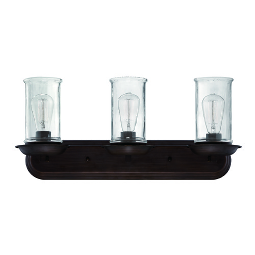 Thornton 25-Inch Bath Bar in Aged Bronze by Craftmade Lighting