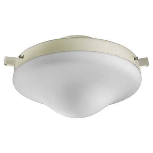 Antique White Fan Light Kit by Quorum Lighting