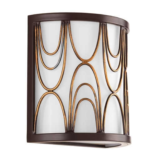 Cirrine Antique Bronze Sconce by Progress Lighting