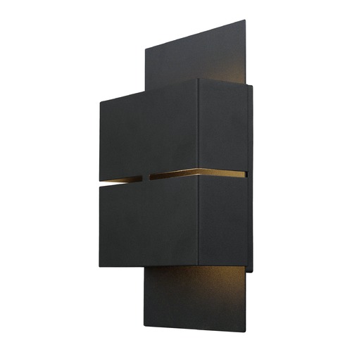 Kibea Matte Black LED Outdoor Wall Light by Eglo Lighting