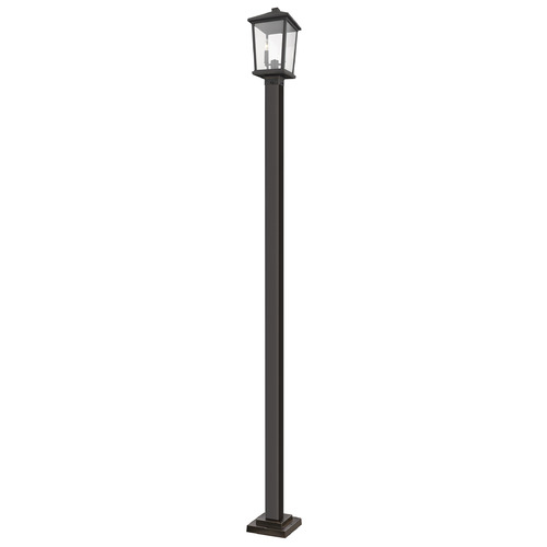 Z-Lite Beacon Oil Rubbed Bronze Post Light by Z-Lite 568PHBS-536P-ORB