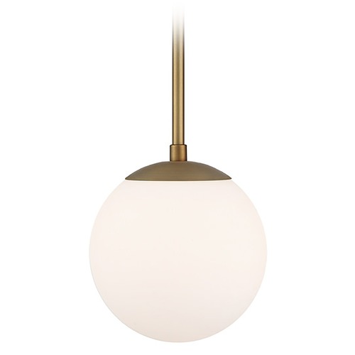 WAC Lighting Niveous Aged Brass LED Mini Pendant by WAC Lighting PD-52307-AB