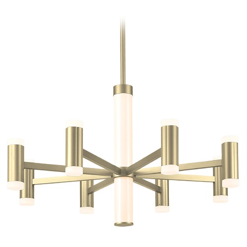 Brazen Brushed Brass LED Chandelier by Kuzco Lighting