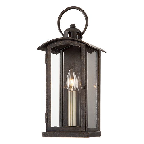 Chaplin Vintage Bronze Outdoor Wall Light by Troy Lighting