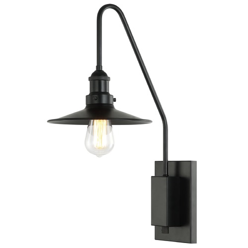 Matteo Lighting Bingrahm Black Sconce by Matteo Lighting S01511BKBK