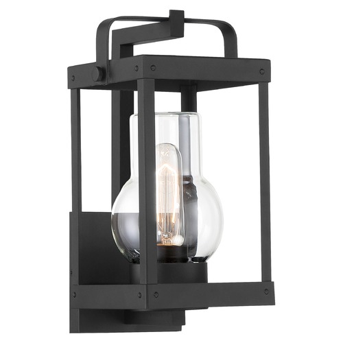 Sullivans Landing Sand Coal Outdoor Wall Light by Minka Lavery