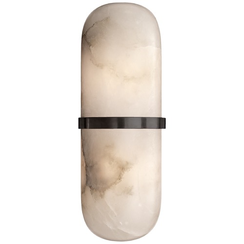 Kelly Wearstler Melange Pill Sconce in Bronze by Visual Comfort Signature