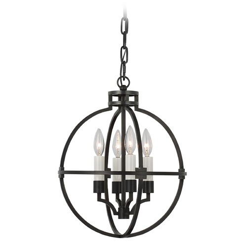 Visual Comfort Signature Collection Chapman & Myers' Lexie 14-Inch Lantern in Bronze by Visual Comfort Signature CHC5515BZ