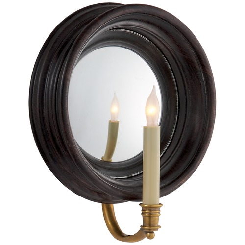 E.F. Chapman Chelsea Sconce in Tudor Brown Stain by Visual Comfort Signature