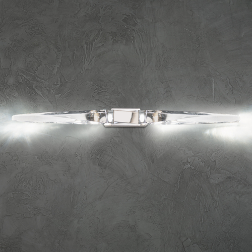 Kindjal 37-Inch LED Bath Light in Polished Nickel by Schonbek Beyond