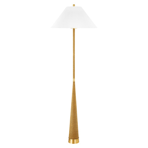 Mitzi by Hudson Valley Mitzi Avery Aged Brass Single Light Flush Mount HL804401-AGB