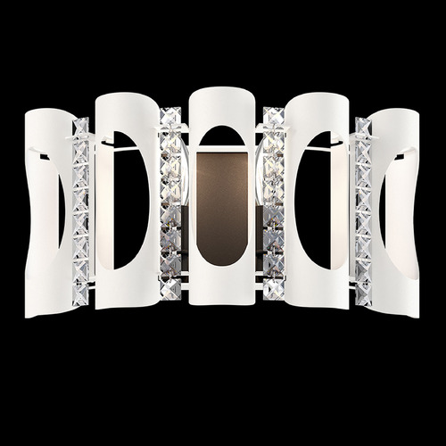 Schonbek Worldwide Lighting Twilight White Sconce