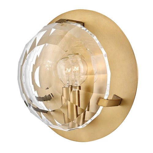 Nala 8.75-Inch Wall Sconce in Heritage Brass by Fredrick Ramond