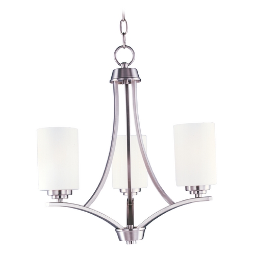 Maxim Lighting Deven Satin Nickel Mini-Chandelier by Maxim Lighting 20033SWSN