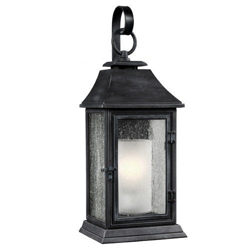 Visual Comfort Studio Collection Shepherd 25.63-Inch Outdoor Light in Zinc by Visual Comfort Studio OL10602DWZ