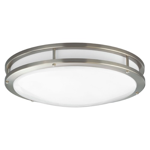 Progress Lighting 17.75-Inch LED Flush Mount in Brushed Nickel by Progress Lighting P7250-0930K9