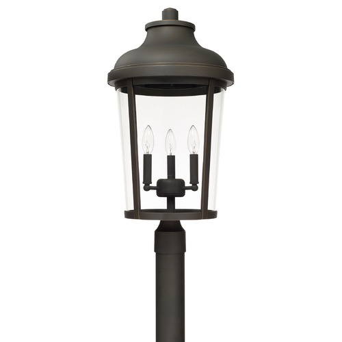 Capital Lighting Dunbar Outdoor Post Light in Oiled Bronze by Capital Lighting 927034OZ