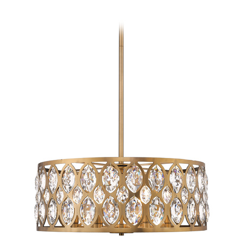 Dealey Heirloom Brass Pendant by Z-Lite