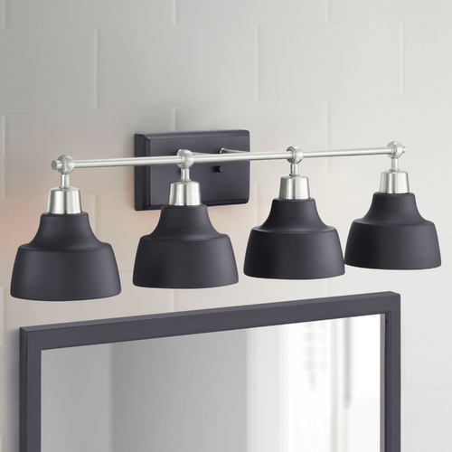 Bramlett Brushed Nickel Bathroom Light by Progress Lighting