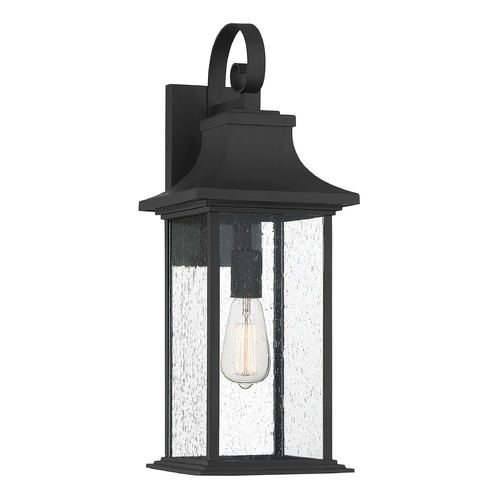 Savoy House Hancock 22.75-Inch Outdoor Wall Light in Matte Black by Savoy House 5-451-BK