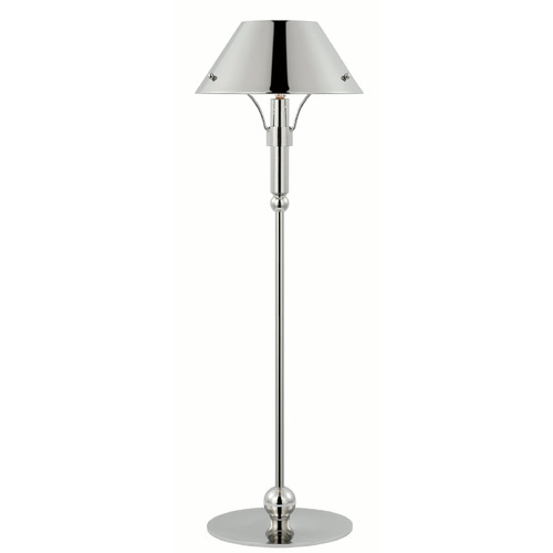 Visual Comfort Signature Collection Thomas OBrien Turlington Lamp in Nickel by Visual Comfort Signature TOB3733PN-PN