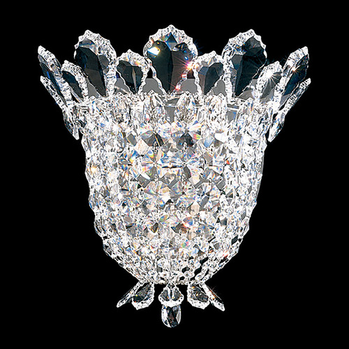 Trilliane Polished Stainless Steel Sconce by Schonbek Lighting