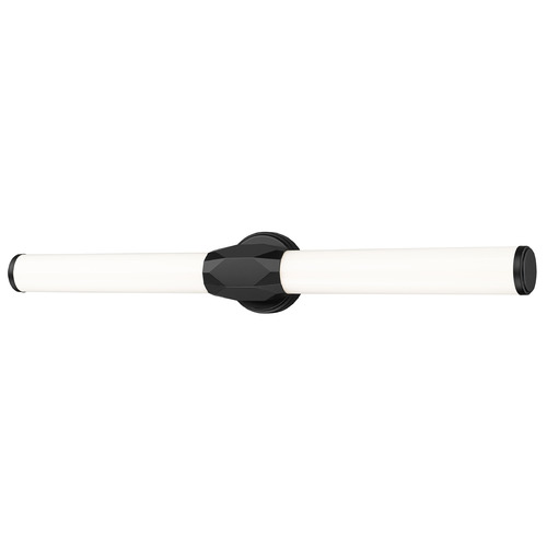 Z-Lite Z-Lite Cooper Matte Black LED Vertical Bathroom Light 1010-32W-MB-LED