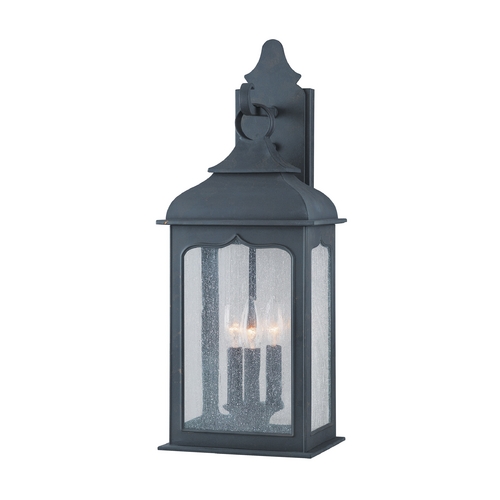 Henry Street 23-Inch Outdoor Wall Light in Colonial Iron by Troy Lighting