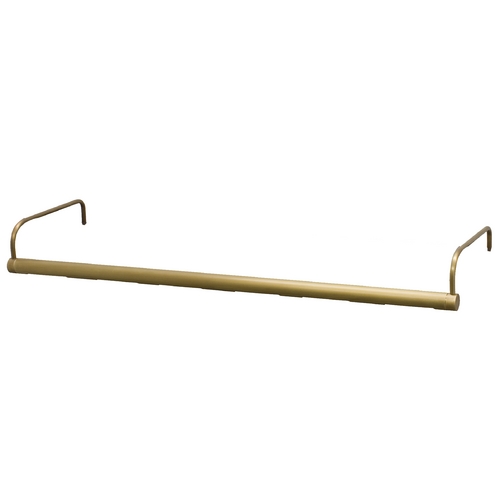Slim-Line Picture Light in Weathered Brass by House of Troy Lighting