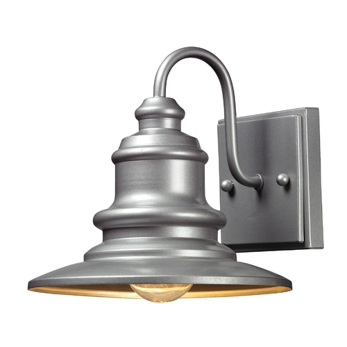 Elk Lighting Outdoor Wall Light in Matte Silver Finish 47020/1