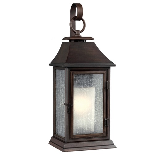 Shepherd 25.63-Inch Outdoor Light in Heritage Copper by Visual Comfort Studio