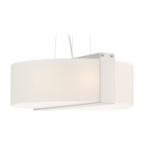 Lite Source Lighting Rogina Polished Steel Pendant by Lite Source Lighting LS-19866