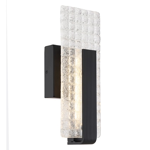 Ceres Matte Black LED Sconce by Nuvo Lighting