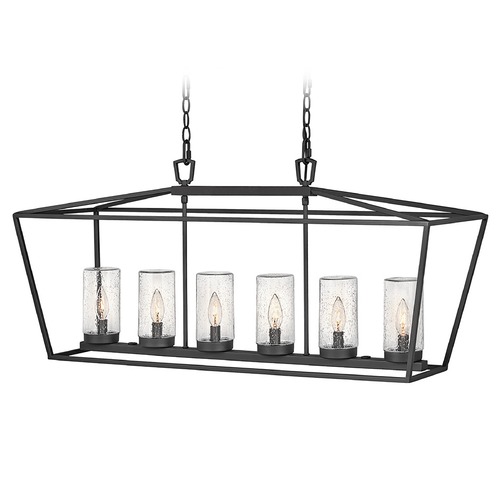 Alford Place Linear LED Outdoor Lantern in Museum Black by Hinkley Lighting