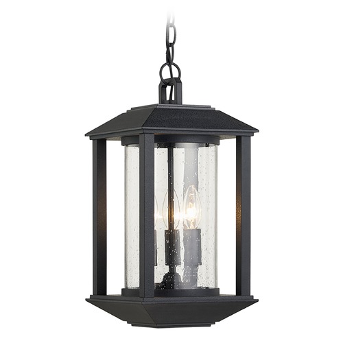 Troy Lighting Mccarthy Weathered Graphite Outdoor Hanging Light by Troy Lighting F7287