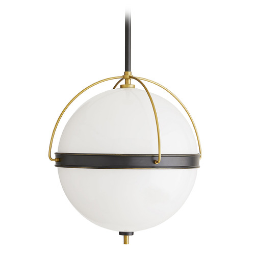 Arteriors Home Lighting Dorothy Globe Pendant in Bronze & Antique Brass by Arteriors Home 49664