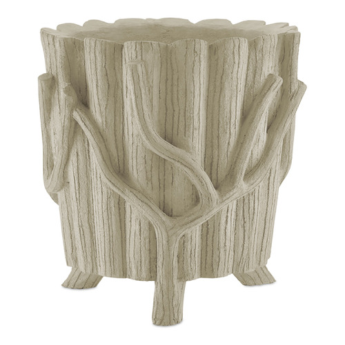 Currey and Company Lighting Currey and Company Faux Bois Portland Vase 2200-0002