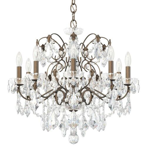 Century Etruscan Gold Crystal Chandelier by Schonbek Lighting
