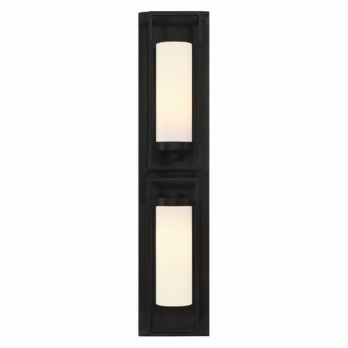 Ren 36-Inch Outdoor Wall Sconce in Black by Eurofase Lighting