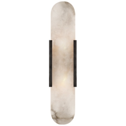 Kelly Wearstler Melange Elongated Sconce in Bronze by Visual Comfort Signature