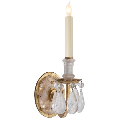 Visual Comfort Signature Collection Thomas OBrien ElizAbeth Sconce in Gilded Iron by Visual Comfort Signature TOB2235GI