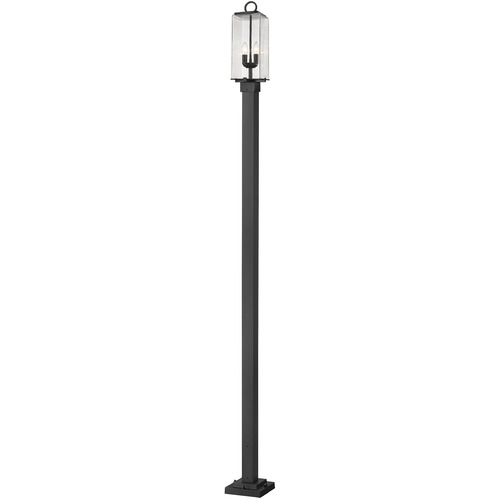 Z-Lite Sana Black Post Light by Z-Lite 592PHMS-536P-BK