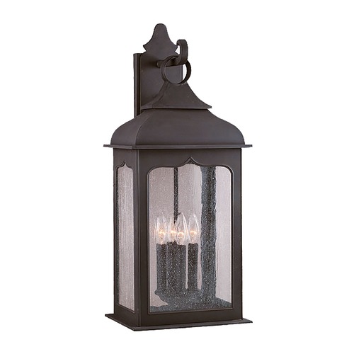 Henry Street 26.75-Inch Outdoor Wall Light in Colonial Iron by Troy Lighting
