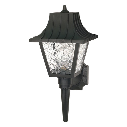 Nuvo Lighting Black Outdoor Wall Light by Nuvo Lighting SF77/852