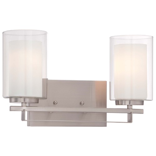 Parsons Studio Brushed Nickel Bathroom Light by Minka Lavery