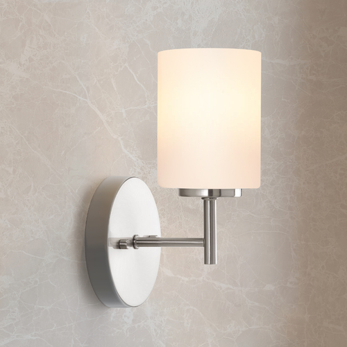 Replay Sconce in Brushed Nickel by Progress Lighting