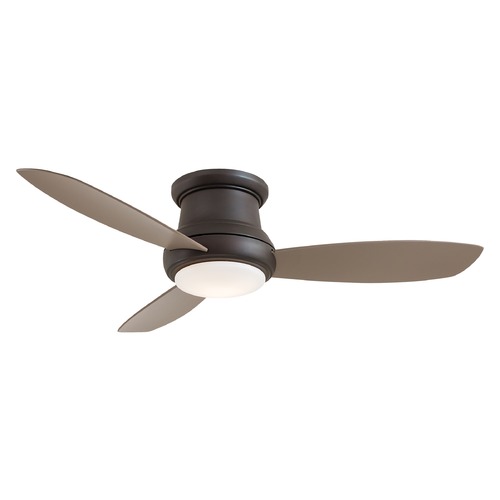 Minka Aire Concept II 52-Inch LED Hugger Fan in Oil Rubbed Bronze by Minka Aire F519L-ORB