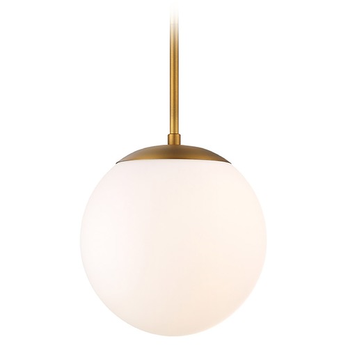 Niveous Aged Brass LED Mini Pendant by WAC Lighting