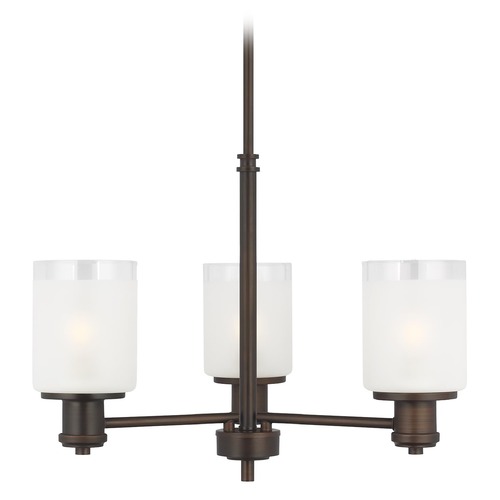 Generation Lighting Norwood Bronze Mini Chandelier by Generation Lighting 3139803-710